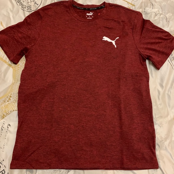 Puma | Shirts | Burgundy Puma Shirt For 